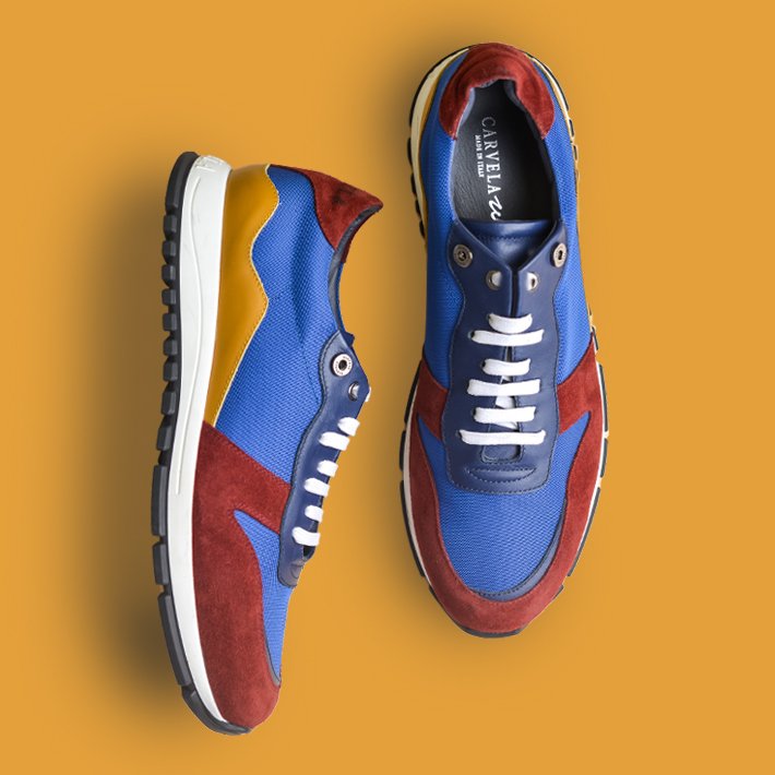 Spitz Shoes on Twitter: "Fashion and function collide this summer in the form of bright statement-making Carvela Weekend Multi-Colour Sneaker! hot new standout, it's suited for the city in