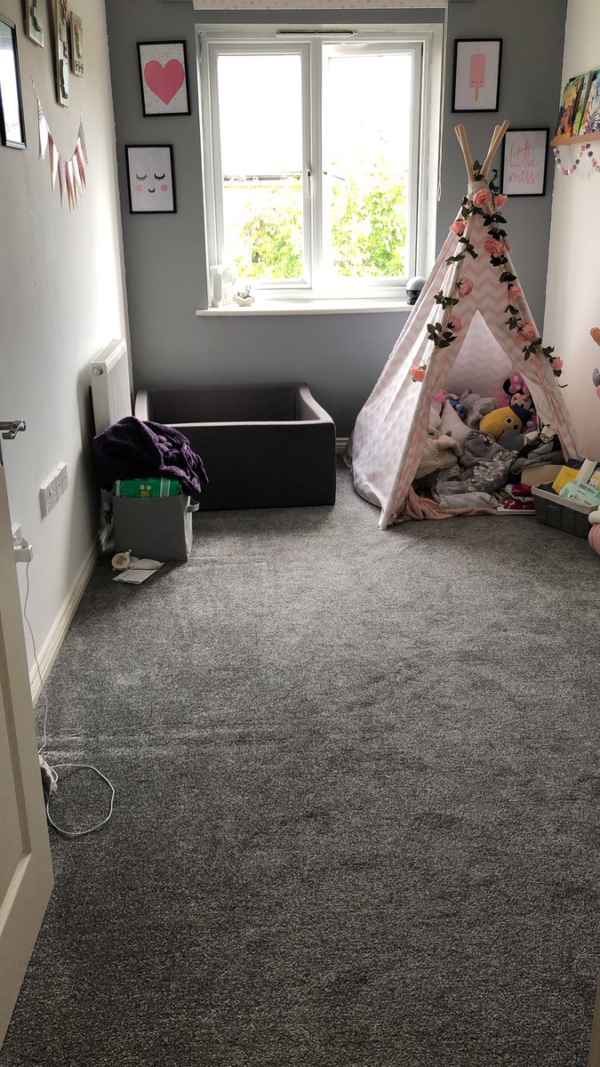 EmilyLadd13's tweet photo. So we sold phoebes #cotbed on Sunday and sheโs getting a #biggirlsbed ๐ญ https://t.co/C35nkyKGrI