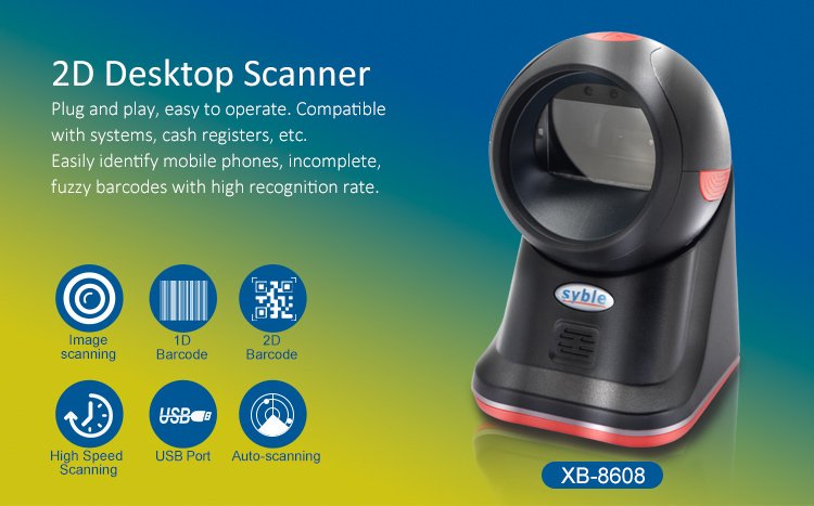 LiuBarcode's tweet image. Super Hot Selling barcode scanner
Syble XB-8608 2d omnidirectional desktop scanner
Fast scan&amp;amp;High quality&amp;amp;Cheap&amp;amp;USB,PS2,RS232 Interface.
Learn more pls contact me:sales10@syble.cn
Lucas Liu(sales)😁
Guangzhou Xunbao Eletronics Technology CO.,LTD
#barcodescanner #2Dbarcodescanner