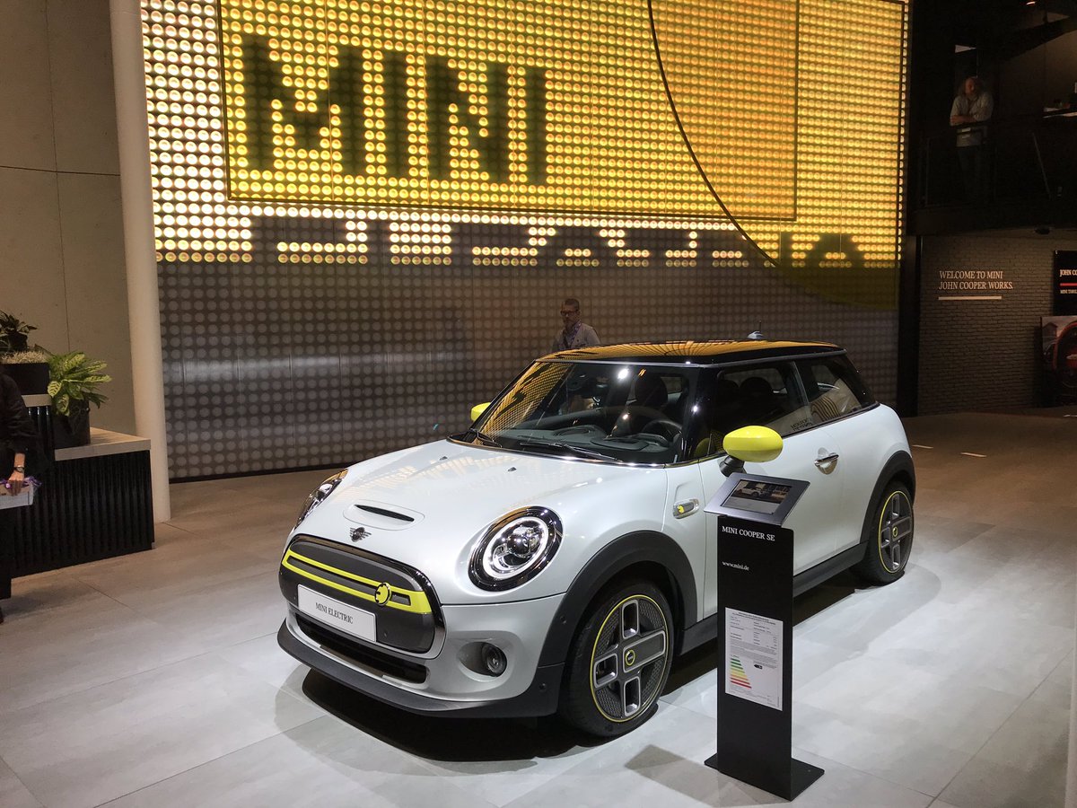 Today is all about the Frankfurt Motor Show. Stay ‘tuned’ for all the latest news and reveals. A MINI start to the day...