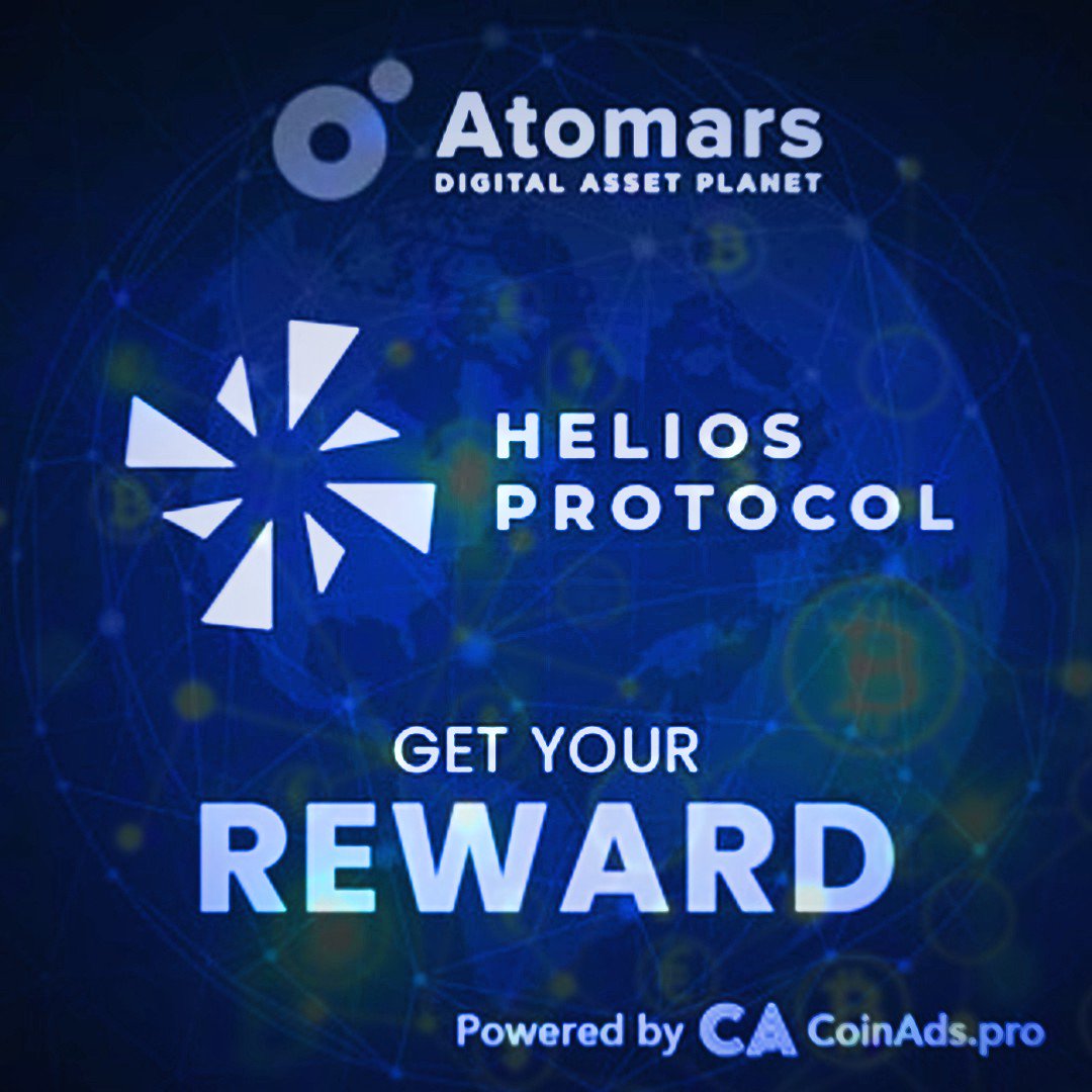 GrabeXa123's tweet photo. Join Atomars and HeliosTelegram Bot Reward Campaign.
Participate and claim your Reward here:
👉👉https://t.co/eJTfftcqMi
#atomars #helios #telegrambot #rewards #token #cryptocurrency #cryptotoken #freetoken https://t.co/mlYEJoy4LG