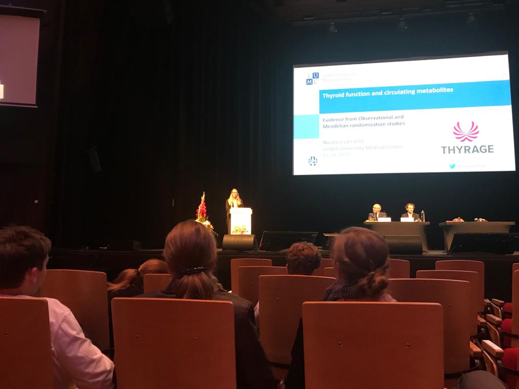 thyragestudy's tweet photo. Some more exposure for THYRAGE results, now on thyroid and metabolomics by @VlietNicolien #ETA2019 #THYRAGE #metabolism #omics #MendelianRandomization https://t.co/0mRO5L1bU3
