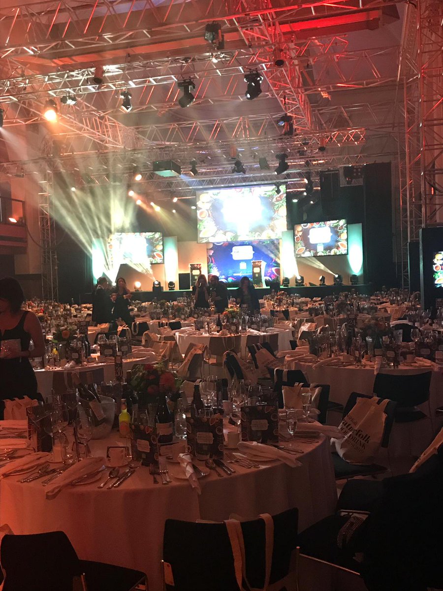 askstephen_uk's tweet photo. 8RC were kindly invited to attend the @edpfood Eat Norfolk Food &amp; Drink Awards last night @OPENNorwich. It was a fantastic evening. To see so many incredible Norfolk businesses under one roof was inspiring. Thank you to @hansellssols for the invitation! #eatnorfolk #edp #8RC https://t.co/3bDTTzYawf
