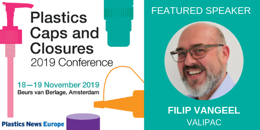 SustainPlastics's tweet photo. SPEAKER SPOTLIGHT: Filip Vangeel from #Valipac to talk about extended producer responsibility as a driver of the circular economy at the Plastics Caps &amp; Closures Conference, 18-19 Nov, Amsterdam. Learn more and register https://t.co/c6aCnq6oT4 
#capsandclosures https://t.co/7EmZ27B7Ba