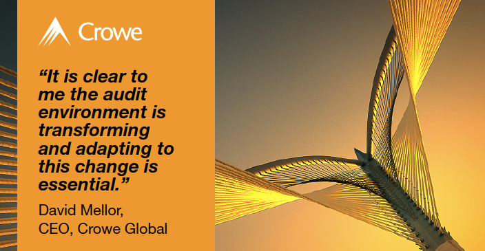 CroweGlobal's tweet photo. We understand the value of clarity to our stakeholders. Our Transparency Report is one way we demonstrate our dedication and commitment to #Audit quality https://t.co/UTLcJyk4Jj https://t.co/Jvs13ic21s