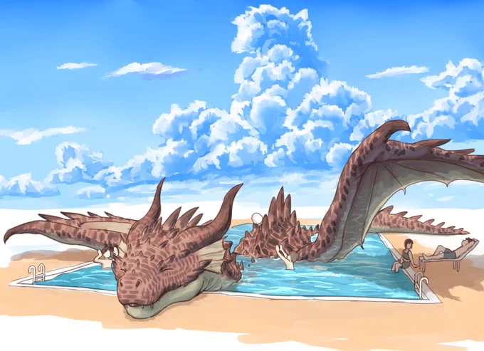 #無言でドラゴンをあげる見た人もやる 