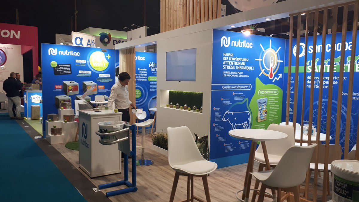 NicolasFourcad6's tweet photo. #Nutrilac 
Prêt à vous recevoir sur le stand. https://t.co/z7ZYdX5Q9y