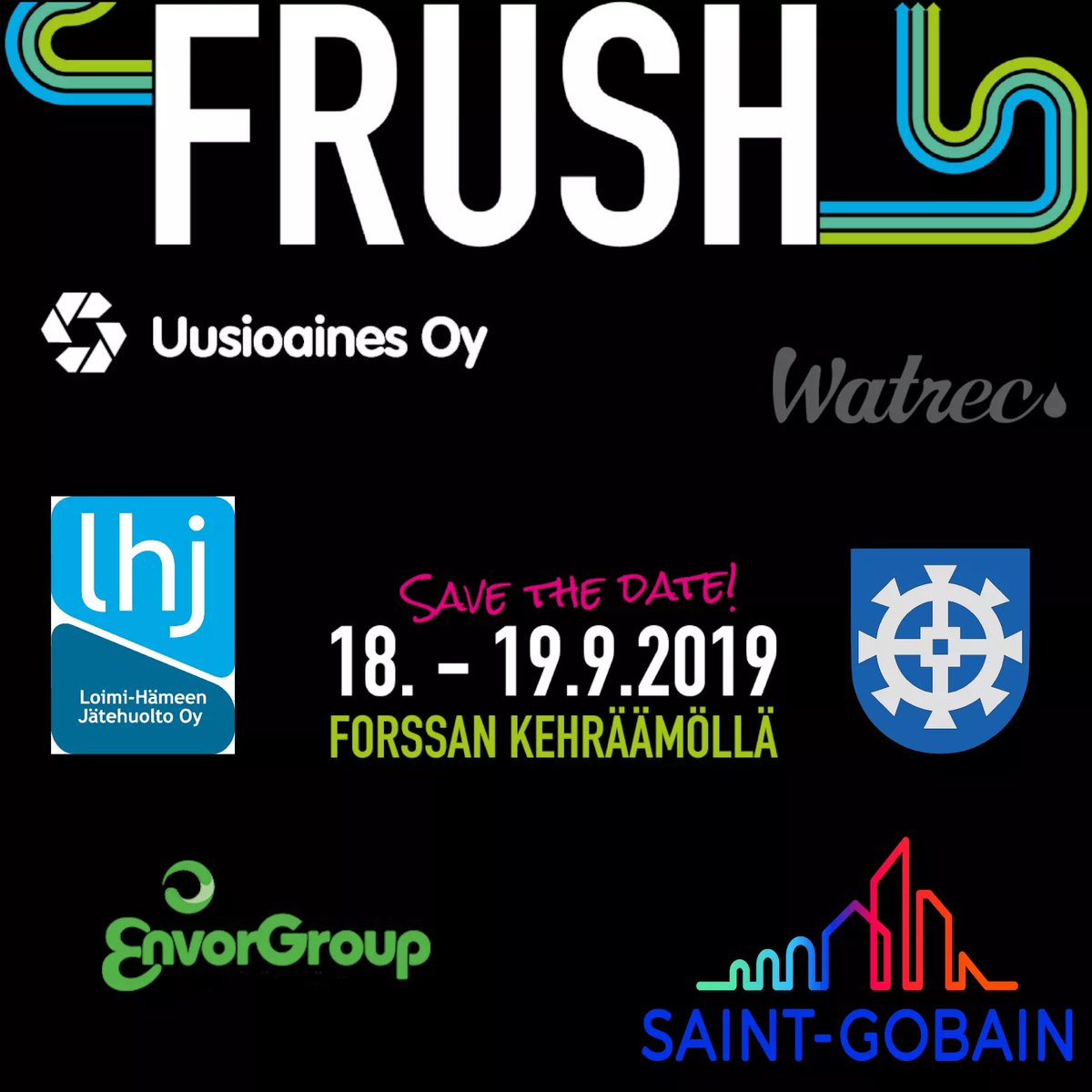 FRUSH30100's tweet photo. Envitech Network esittelee 18.9. Forssan kiertotalouden teollista yhteistyötä alueen toimijoiden kertomana.
https://t.co/XrCdlCE2E9
#frush #frush2019 #kiertotalous #circulareconomy #watrec #uusioaines #lhj #envor #saintgobain #forssa https://t.co/U64hFivroI