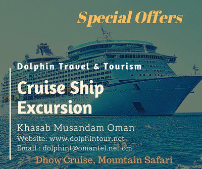 TourismDolphin's tweet photo. @MeinSchiff5
#Dolphin Travel &amp; Tourism provide you special offers for cruise ships in Khasab Musandam.

#email: dolphint@omantel.net.om
#website: https://t.co/BcLwLtMLNJ
#whatsapp: +96892423833
#khasab#musandam#dhowcruise#mountainsafari#khasaboman#dolphinwatching#jebalharim#oman https://t.co/bEVgL2pgJX