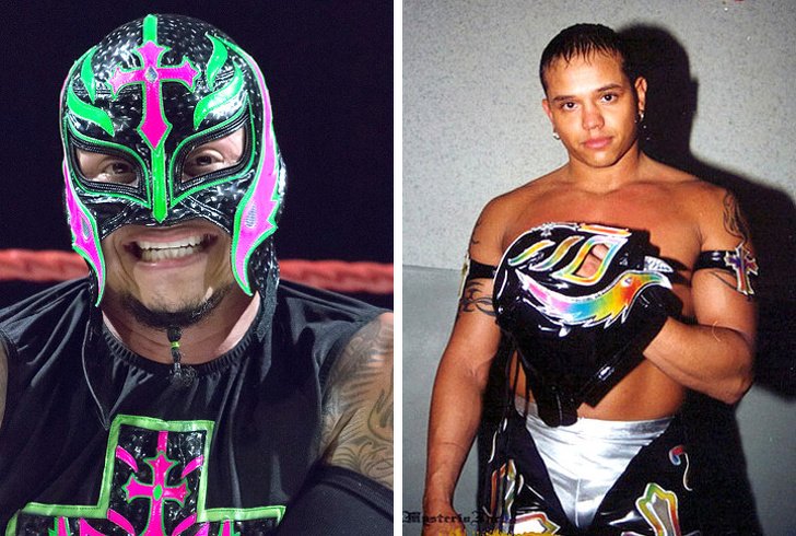 This is Rey Mysterio without the mask. 
