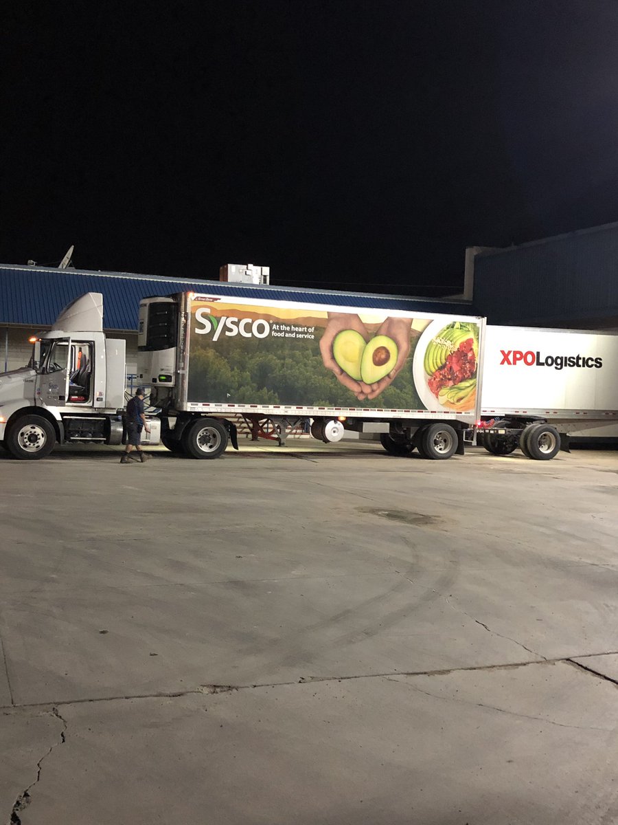 lancegowens's tweet photo. Getting to work with one of our awesome SYSCO drivers this morning https://t.co/7fZPsjvb03