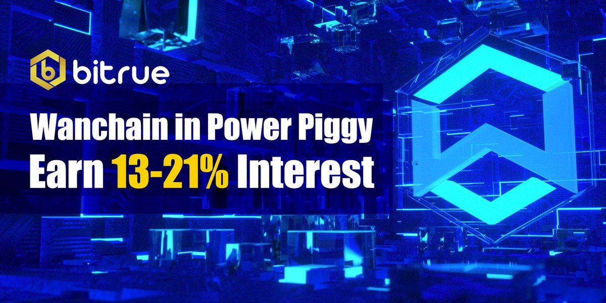BitrueOfficial's tweet photo. Our newest addition to #PowerPiggy is Wanchain $WAN, and any investment will earn you between 13 to 21% interest! We'll open an initial cap of 500k tonight at 10pm (GMT+8), then 160k per day normally. The rules here are a little different than normal so take note... https://t.co/glKc26YKHs