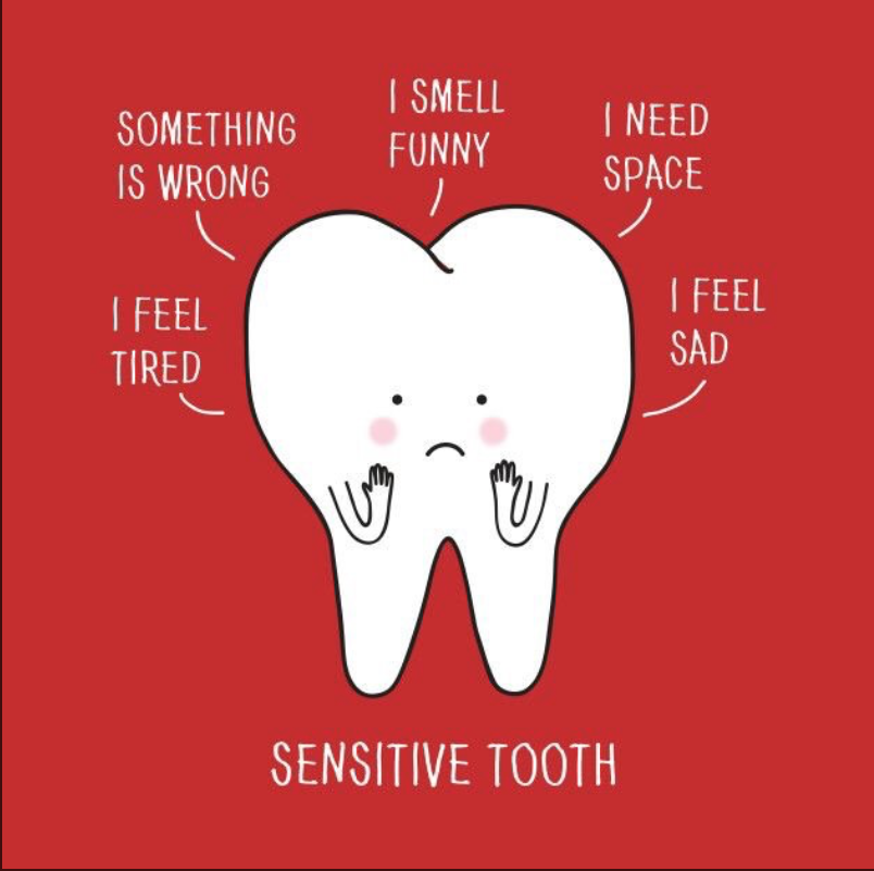DentistryTfi's tweet image. #sensitivetooth #Ifeeltired #somethingiswrong #Ismellfunny #Ineedspace #Ifeelsad 
#tfidentistry 
#notmyimage