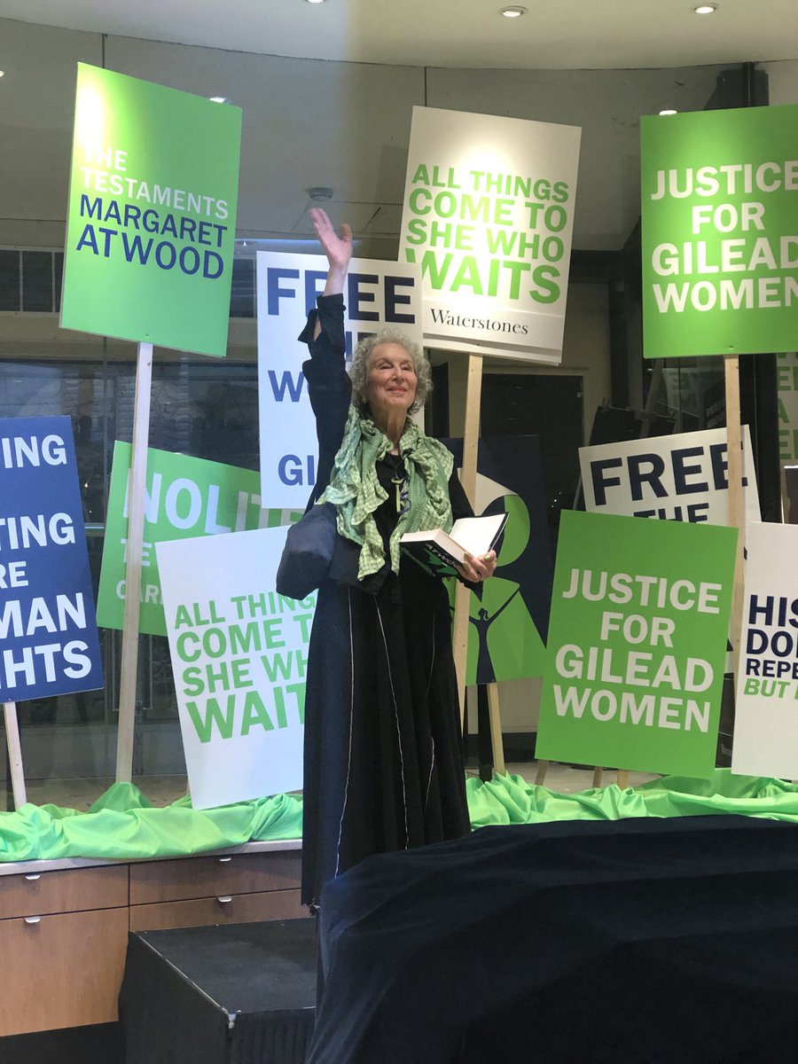 Margaret E Atwood On Twitter Last Night Thetestaments Was