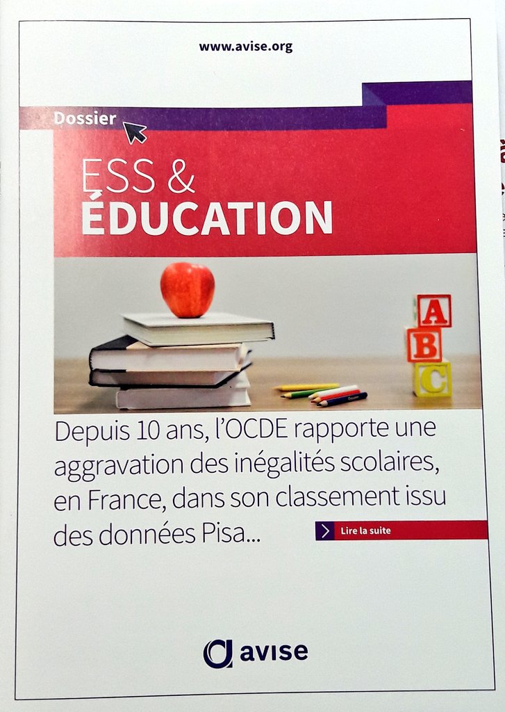 fonda2020's tweet photo. #ptitdejAvise Explorez les enjeux liés à l’#éducation et le rôle joué par les associations et l’#ESS dans la #TribuneFonda consacrée au sujet  https://t.co/jMKNEbuXmw
Et dans la publication de l'@avise_org "ESS et éducation" https://t.co/ZzSGXMVluN
