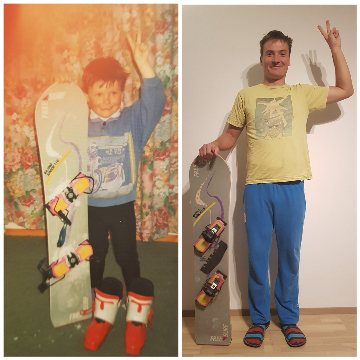 Margucnaboardu's tweet photo. 28 years challenge. #rockyourboard #nalegende https://t.co/HPjJHpVr5e