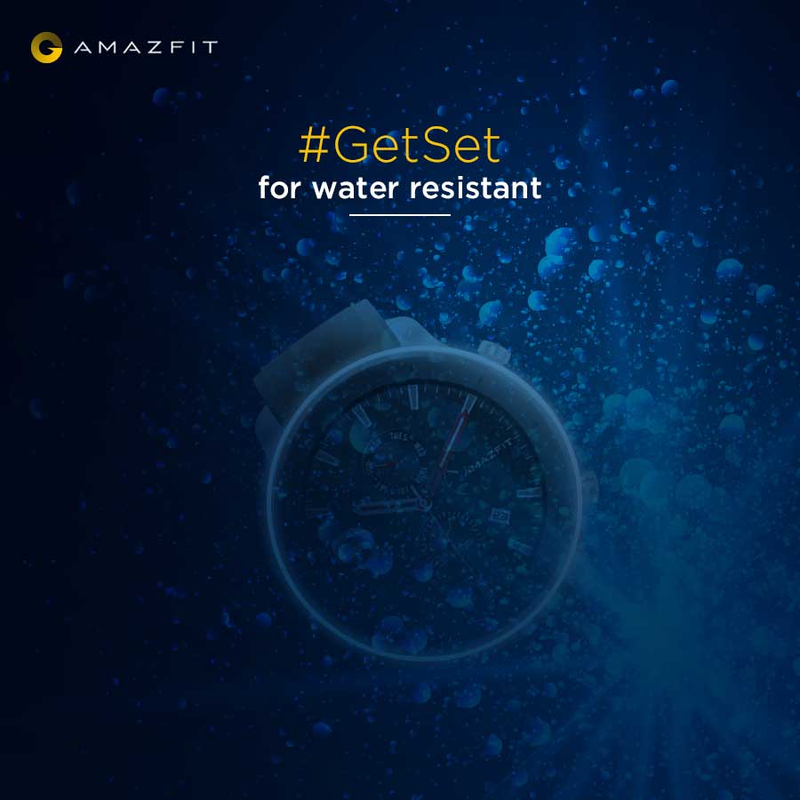 AmazfitIN's tweet photo. Water-resistance is just one of the few features you need to get #GetSet for! Something amazing is coming.
#GetSet #GetSetFitness #GetSetfortherace #GetSetReady #Track https://t.co/lEiLXYbVtG