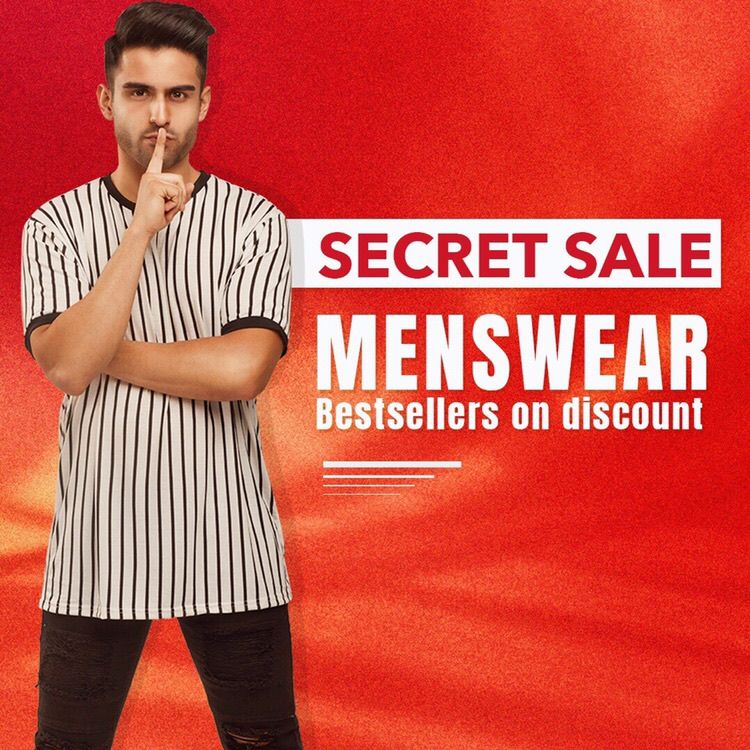 Week 4 of #SHEINSecretSale is for MENSWEAR!✨ Shop all categories of menswear with up to 70% off!🎉🎉
👉Explore all offers now: buff.ly/2II59Ie