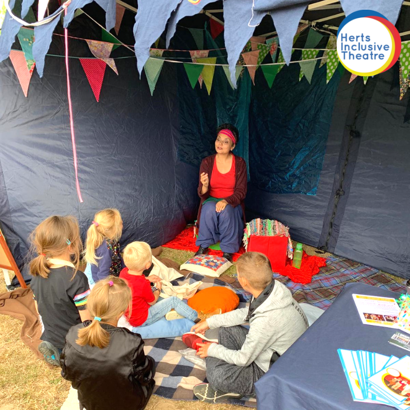 HertsInclusive's tweet photo. It was great to be back at Croxfest on Saturday! Did you spot us? ๐
#hertsinclusivetheatre #storytelling #inclusion #croxfest https://t.co/zU7OC92GNP