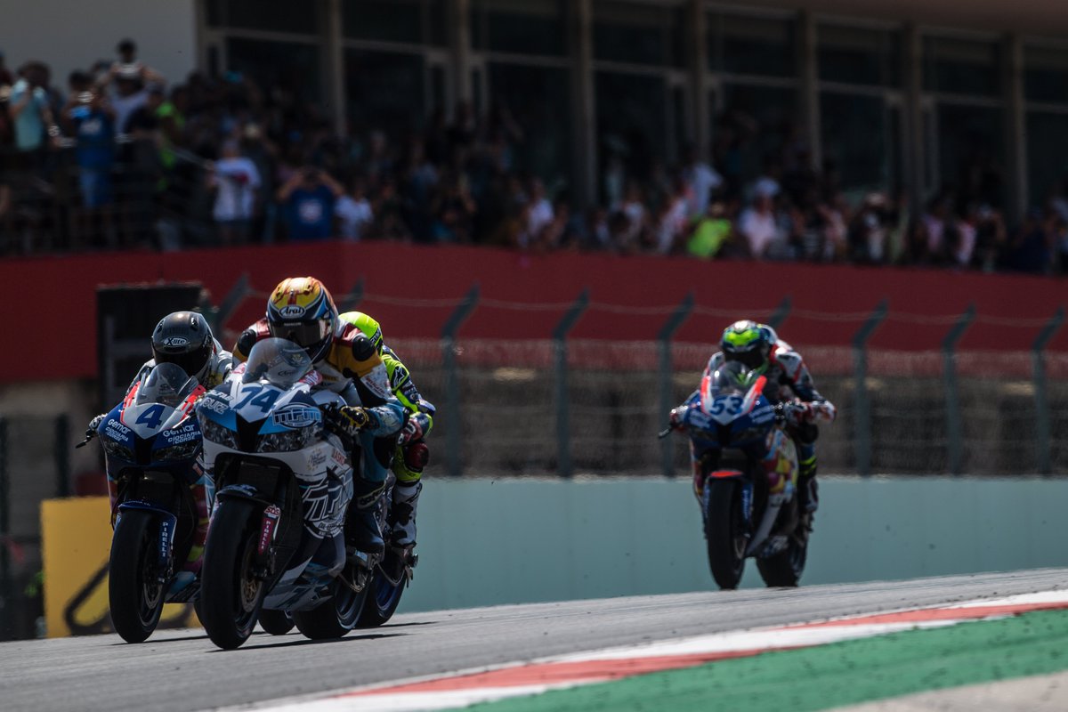 RacedaysHonda's tweet photo. Race report:

𝘿𝙤𝙪𝙗𝙡𝙚 𝙒𝙤𝙧𝙡𝙙𝙎𝙎𝙋 𝙋𝙤𝙞𝙣𝙩𝙨 𝙁𝙞𝙣𝙞𝙨𝙝 𝙁𝙤𝙧 𝙍𝙖𝙘𝙚𝙙𝙖𝙮𝙨 𝙄𝙣 𝙋𝙤𝙧𝙩𝙞𝙢𝙖𝙤

 Press release link:  https://t.co/z9sKWXetkW

#MPMoil #WILSport #Racedays #TKRP #PRTWorldSBK #WorldSSP https://t.co/3EVfXZ7ZS8
