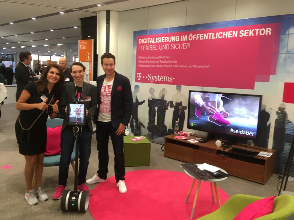 T-Systems „New Work“ heute auf dem ÖV-Symposium in Düsseldorf #seidabei #NewWork #OEV20 #ÖffentlicheVerwaltung