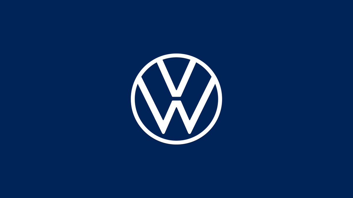 AuRupteur's tweet image. Le nouveau logo VW, dévoilé avec l'ID.3 :