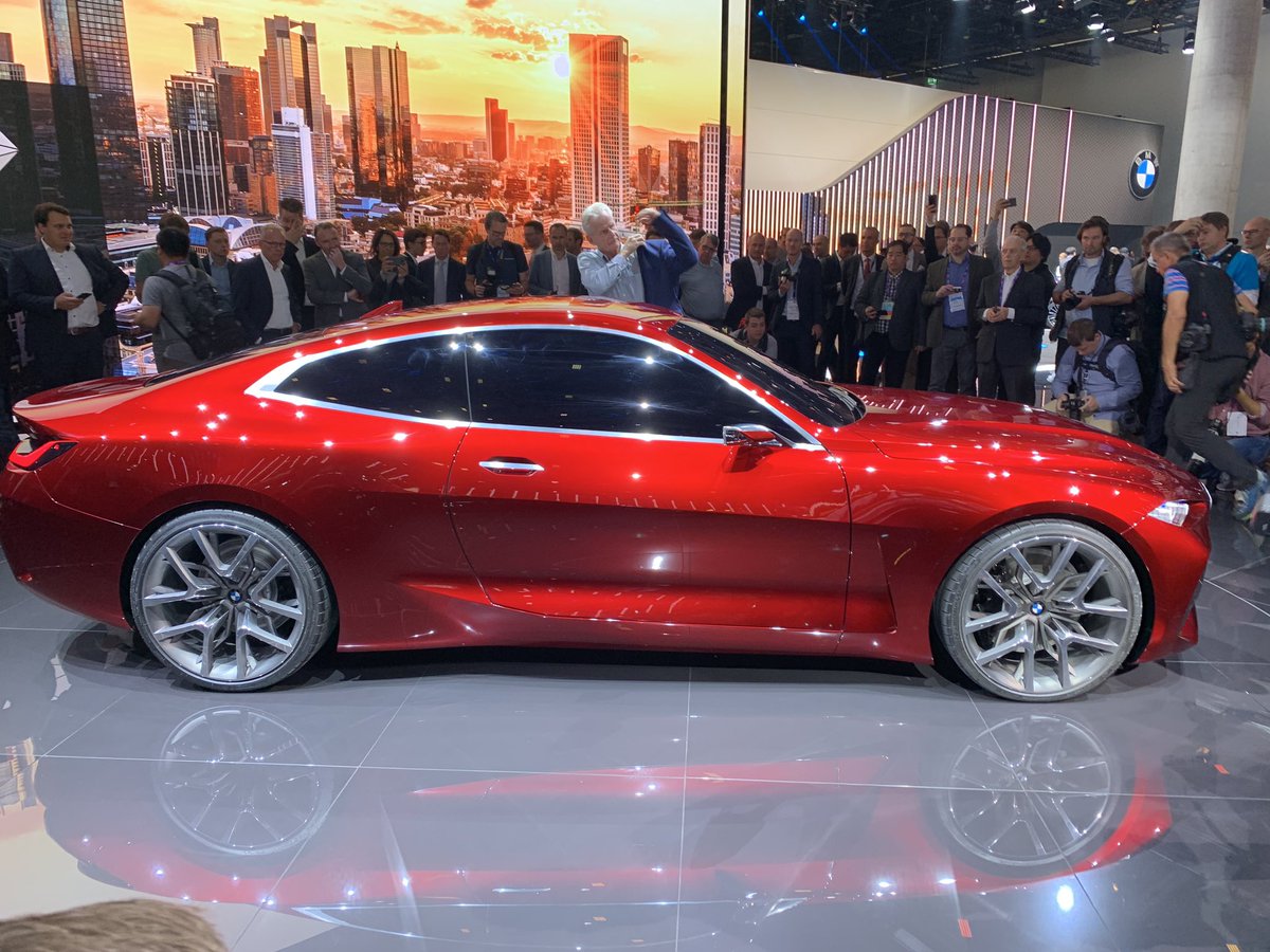 SteveFowler's tweet photo. The new face of the BMW 4 Series. Trust me, it’s better in the metal. https://t.co/sZotVqpubY