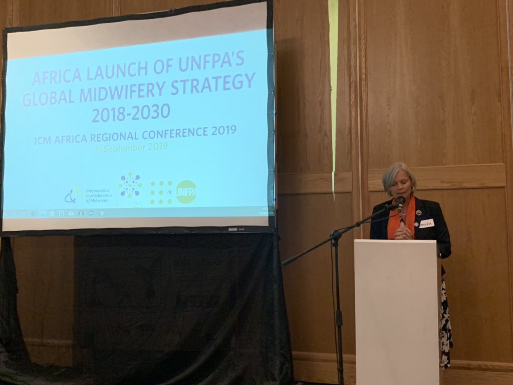 Wonderful to participate in the launch of the UNFPA Global Midwifery Strategy 2018-2030 - leading the way for midwives and midwifery in the world!! #unfpa #internationalmidwives #midwives4all