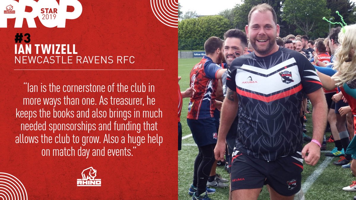 Is your prop worthy of recognition? Ian is. A real contender for the crown. Show your prop some love and nominate them for Prop Star, they could reach Twickenham and your club could win stash too. 
Nominate here ▶️ bit.ly/PropStar2019

#propstar #adifferentgame #rhinosport