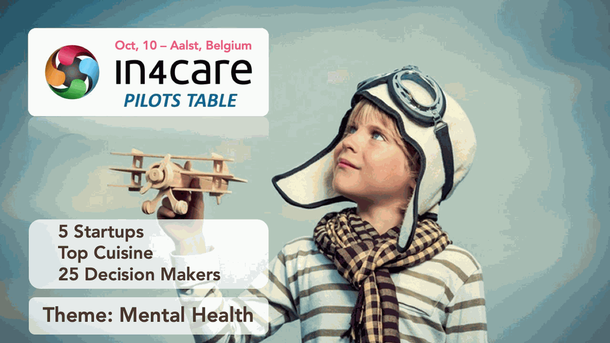 In4Care's tweet photo. 10/09: World Suicide Prevention Day
10/10: World Mental Health day
Bereid je voor op de toekomst en ontdek 5 innovatieve oplossingen en behandelmethodieken voor mensen met psychische problemen tijdens onze @in4care #pilotstable. https://t.co/qoVquhXGNi https://t.co/MSWZlhyebJ