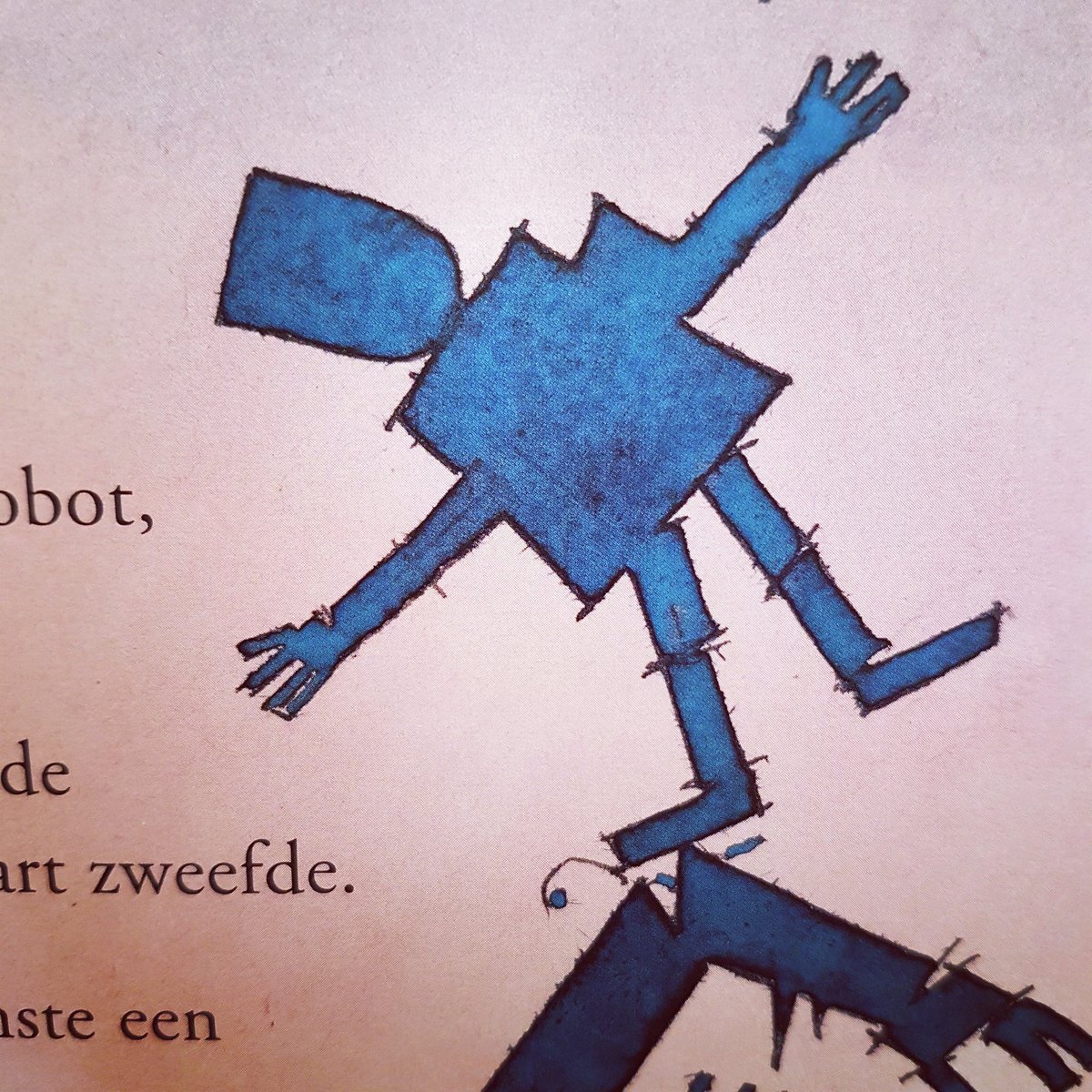 karmijnrood's tweet photo. 'Mijn oude hart zei alleen maar tiktak, maar nu zíngt mijn hart.'
#Derobotenhetblauwevogeltje #davidlucas #nutekoop https://t.co/4VfRxFADAW