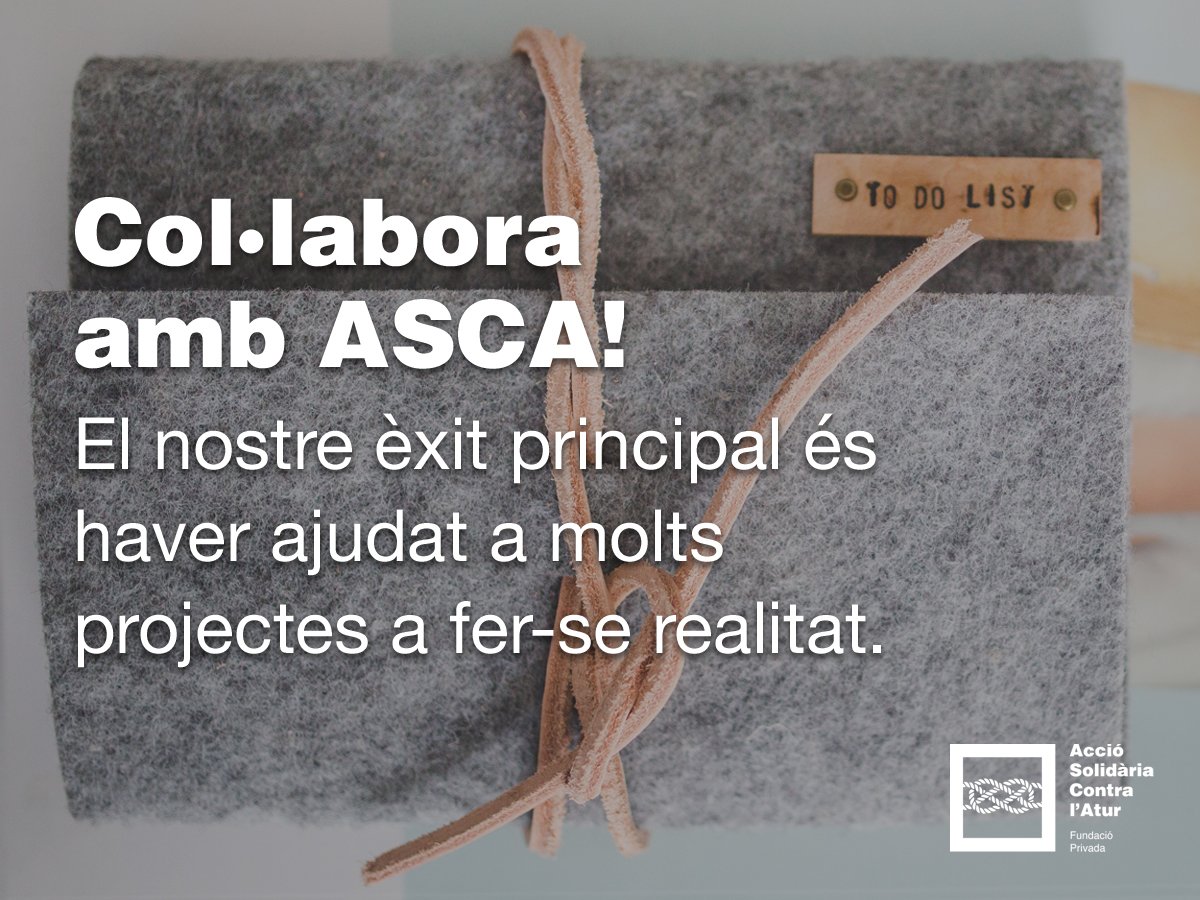 AccioSolidaria's tweet photo. El nostre èxit principal és haver ajudat a molts projectes d'ocupació a fer-se realitat. Col·labora amb #ASCA! #projectesreals #socvoluntari #emprenedors #cooperatives #economiasocial #treballdigne https://t.co/v7XpckzADO #microcrèdits https://t.co/GyH3hsIoiK