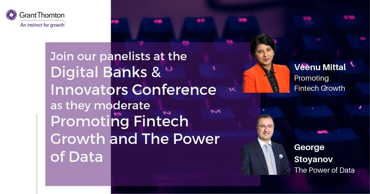 Join Veenu Mittal and George Stoyanov at the Digital Banks & Innovators Conference in Ritz Carlton - DIFC. @digitalbanks #DigitalBanking #bankingdigitally