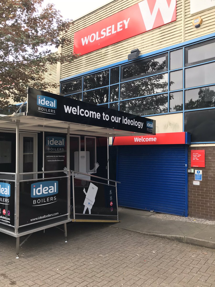 Paulsmithideal's tweet photo. Day 2 of the Ideal Max Roadshow @ Wolseley Milton Keynes, 4 boilers sold all ready, great offer today buy any Ideal Max boiler and receive a free Makita engineers tool kit worth over £75
@IdealBoilers @WolseleyUK #ideology #Idealmax https://t.co/xgwCcYfAMb