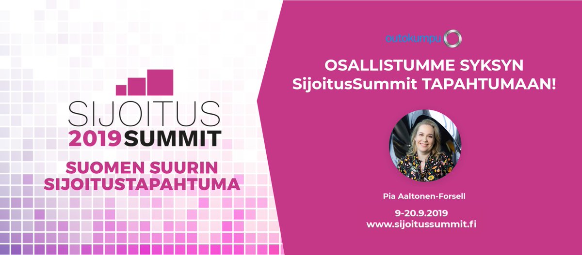 Outokumpu's tweet photo. Outokummun CFO Pia Aaltonen-Forsellin #SijoitusSummit-haastattelu on nyt julkaistu. Katso https://t.co/LCsJDRuRbY #OutokumpuIR https://t.co/s6LprLPfXX