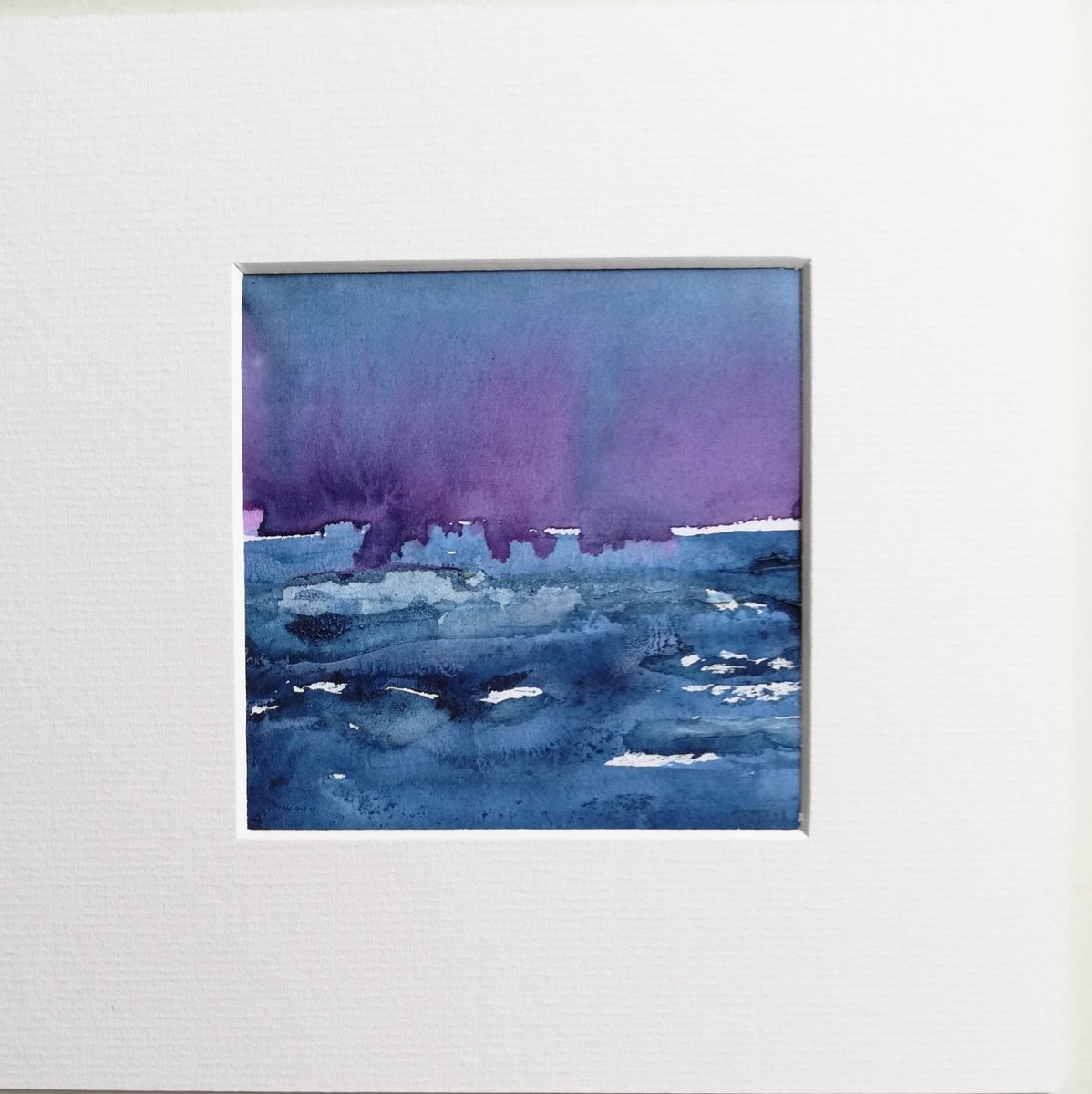 PebblesJennifer's tweet photo. Some of the new small works, mounted ready for @NEOS_uk at the weekend. #openstudios #aberdeen #neos2019 #seascapes #watercolour #art https://t.co/pvwt0AY5eU