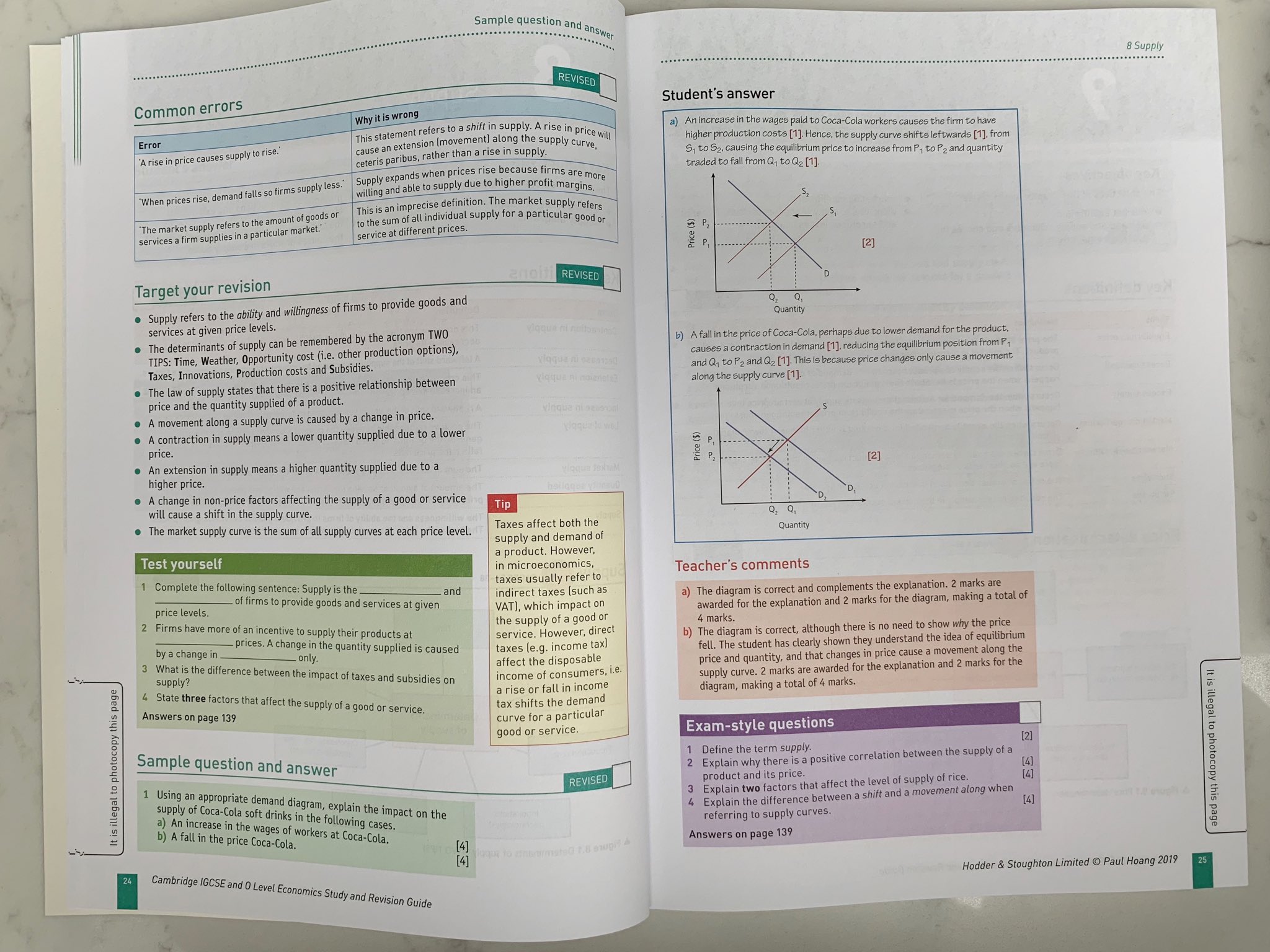 on twitter thank you hodderintl hodderschools for publishing this received my copies of the caie igcse economics study guide this morning https t co rd0qlrwtgp twitter