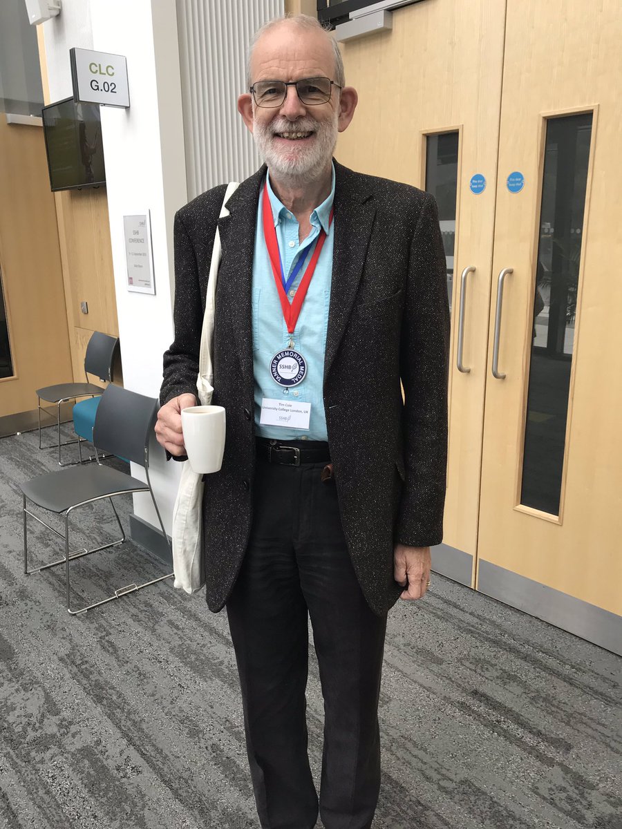 TinTin63's tweet photo. Day 2 of #SSHB #cohortmeetingoxford with Tim Cole the most recent recipient of the societies honour medal for his outstanding work in modelling children’s growth https://t.co/pR3eZbOfk7