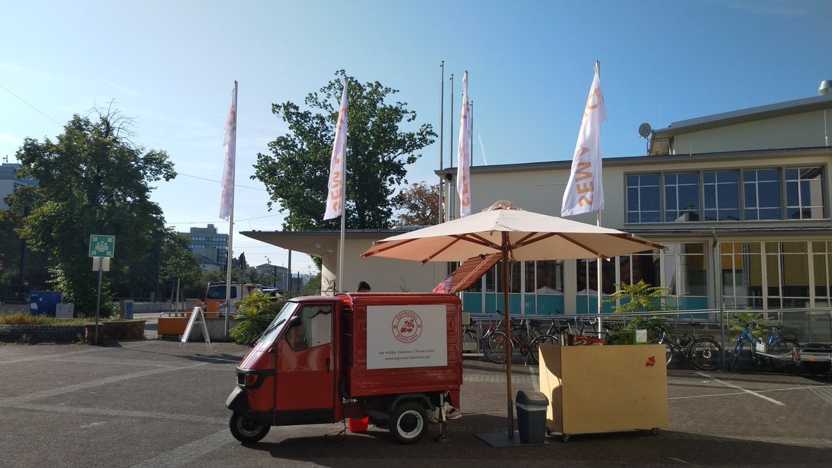 Tabea_T's tweet image. You know when the general conference chair is @lysander07 because that means we have proper espresso! 
#semantics2019 @SemanticsConf 
#decentespresso