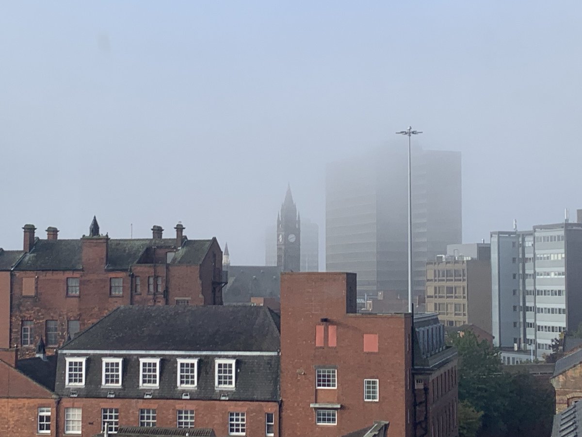 PositSoftware's tweet image. Bit foggy this morning.