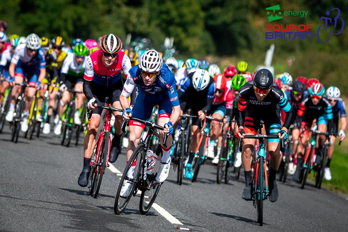 LakesCumbria's tweet photo. Cumbria Welcomes stage 4 of the Tour of Britain today. Estimated times: Brough 13.18, Kirby Stephen 13:30, Sedbergh 13:58, Barbon 14:22, Old Hutton 14:44 and Kendal 14:56 #OVOtob #theplacetobe (SWPix) https://t.co/uu97Yko5b7