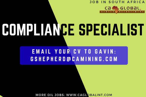 CAGlobal_Jobs's tweet photo. #HotJob: Compliance Specialist in Joburg!
- #LLB degree
- Compliance Institute Board Exams
- 5 yearsโ experience
- SA national
Apply HERE: https://t.co/xKTQD63ci5
#miningjobs #caglobal #llbjobs #jobseeker #joseekersa #africajobs #jobsinafrica #workinafrica #mprda https://t.co/c7gHhStVEq