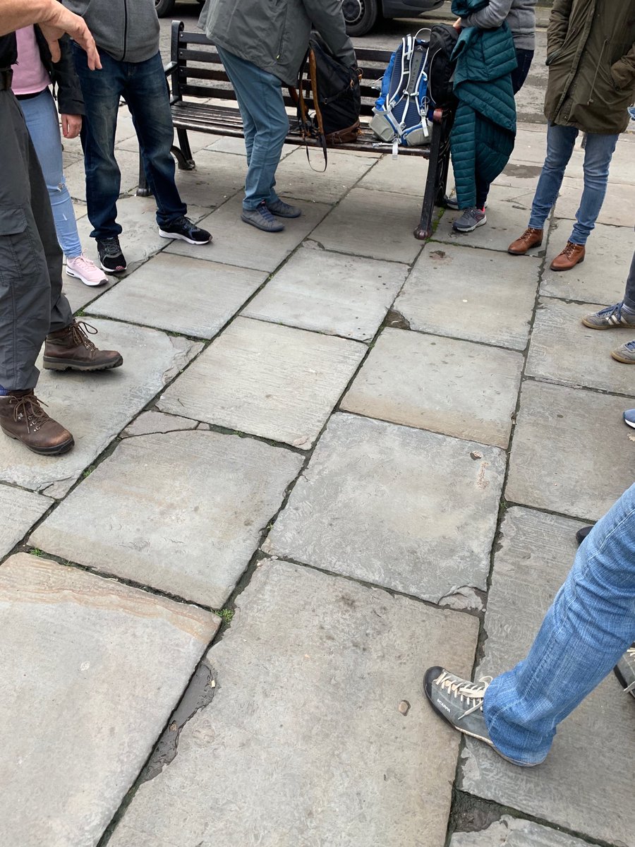 Taylor_C_A's tweet photo. Getting ready for our Co-creation project walk #walknow @walknowlive Finding out about Bath Abbey’s colonialist history https://t.co/6Ex1b7FC5u