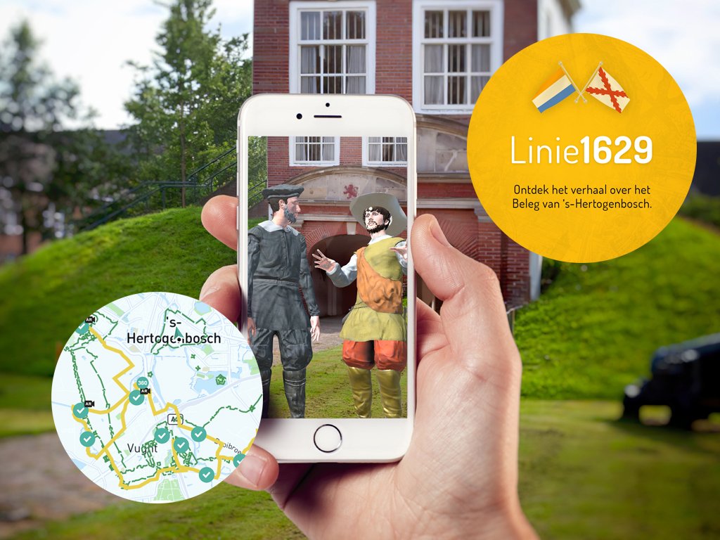 gemheusden's tweet photo. Ken jij de nieuwe tijdreis-app Linie 1629 al? Deze app is gelanceerd door de gemeenten ‘s-Hertogenbosch, Vught, Sint-Michielsgestel en Heusden met informatie over de Linie 1629, ook wel bekend als de Zuidwaterlinie. https://t.co/RlsO5IdLPO https://t.co/CFMd1wRZqd