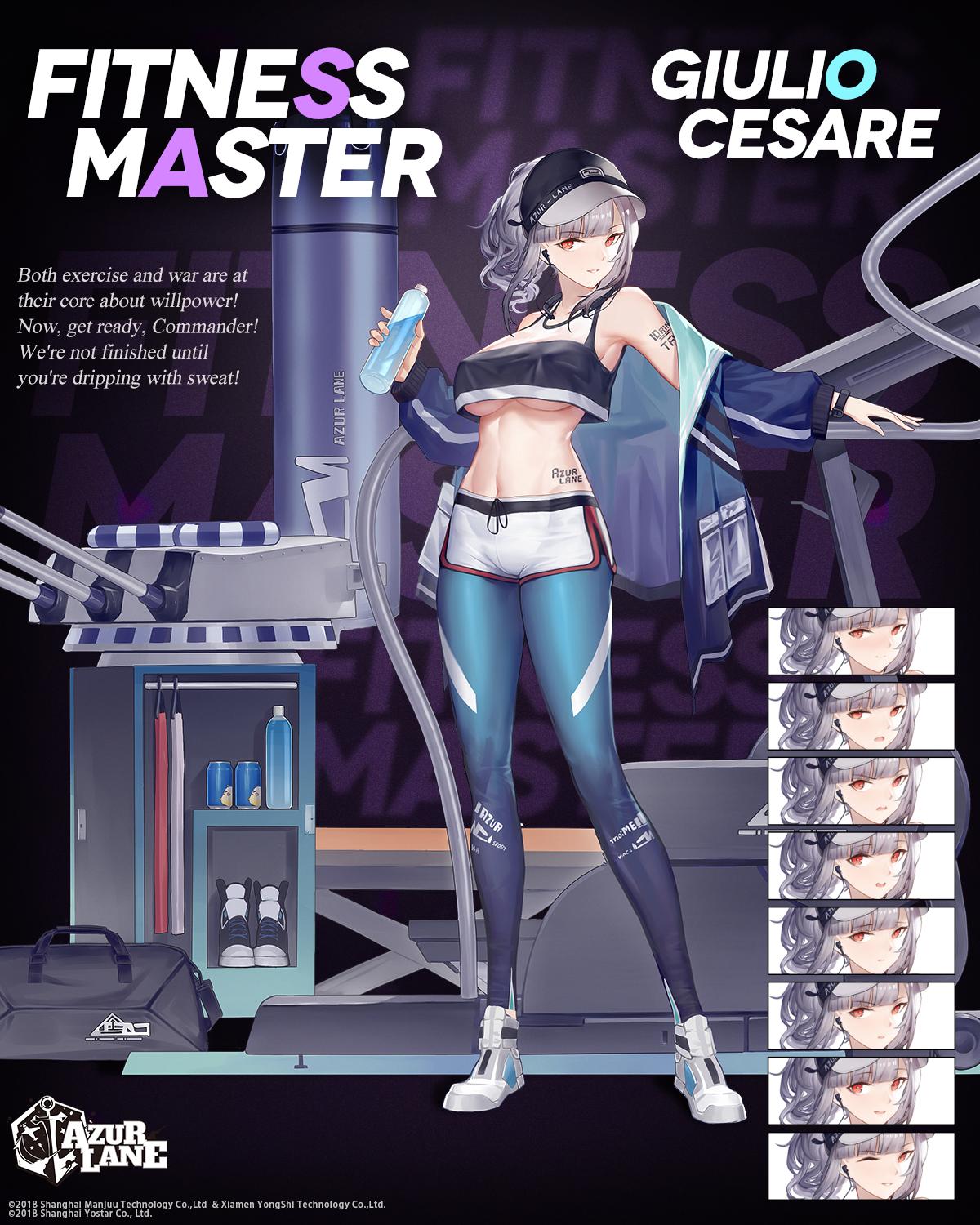 Azur Lane Official on X: ⛨Fitness Master⛨ Giulio Cesare is changing into a  new attire. She will grace your dock in the near future, Commander.  #AzurLane #Yostar  / X