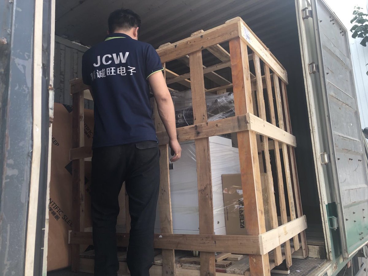 JaimePan4's tweet image. Another JCW-CST05 is dispatched .
#JCWelec #wirestrippingmachine