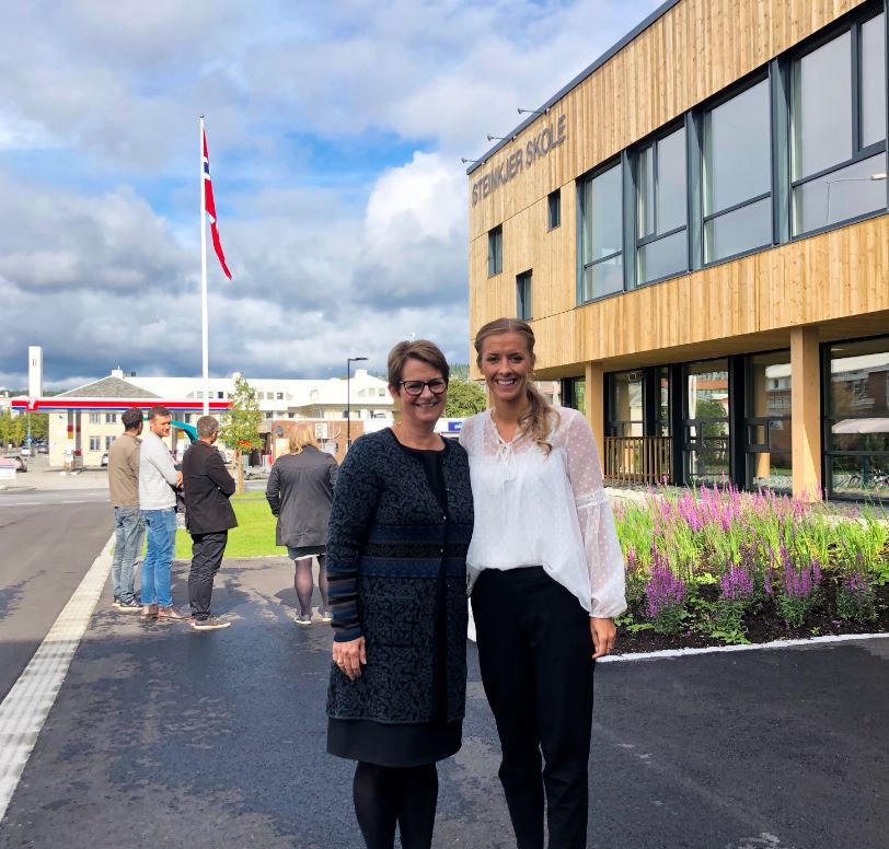 Utrolig gøy å få se hva spillemidlene fra <a href="/NorskTippingAS/">Norsk Tipping AS</a> bidrar til rundt omkring i Norge! Forrige uke åpnet Steinkjer skole og <a href="/tonewtroen/">Tone W. Trøen</a> stod for den offisielle åpningen som jeg var så heldig å få være med på😀