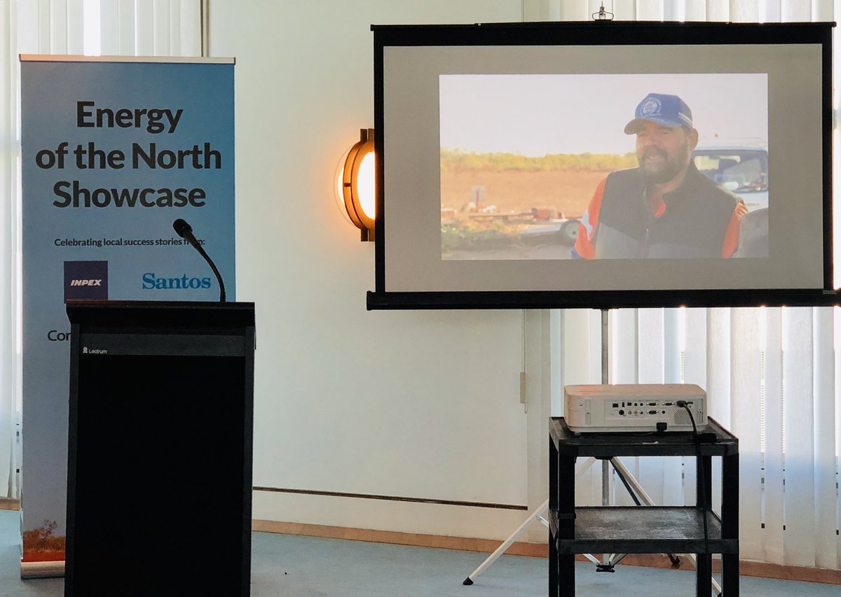 SteveEdgoMLA's tweet photo. The ‘Energy of the North Showcase’ event at Parliament House, #Canberra today. There were many stakeholders at the event and I was fortunate to catch up with the Deputy Vice President of Corporate Coordination at @inpexaustralia, Mr #BillTownsend for a chat about the industry. https://t.co/TUdi49xmuo