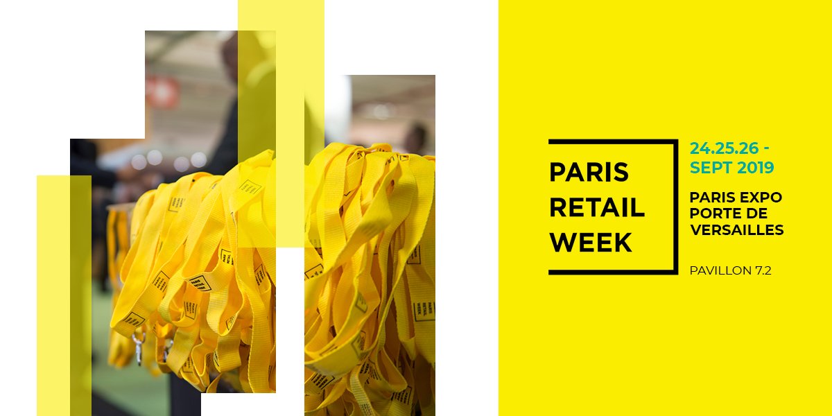 Accédez gratuitement à #ParisRetailWeek en demandant dès maintenant votre badge ➡️ bit.ly/2lIlciy.
Vous avez jusqu'au 23/09 minuit pour en profiter ! ⌛️