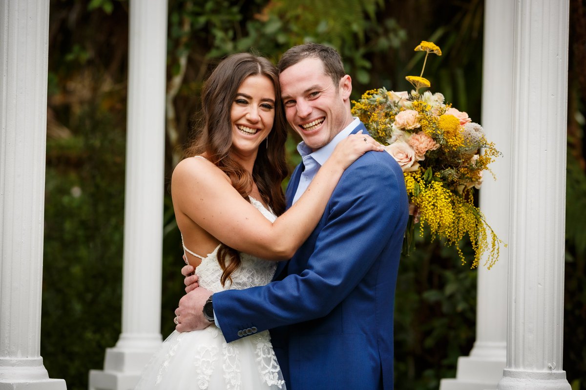 Married_NZ's tweet photo. JUST MARRIED! 👰🤵 Big congrats to James &amp; Carmen, celebrating their big day at Tui Hills, Auckland 💍💞 https://t.co/vpj8hdNiil